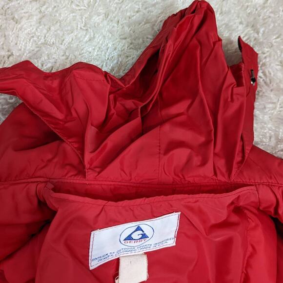 Vintage Gerry Down Winter Ski Jacket Red Small - Picture 15 of 16